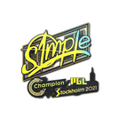 Sticker | s1mple (Holo) | Stockholm 2021