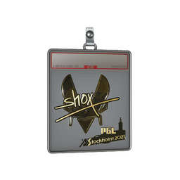 Sticker Slab | shox (Gold) | Stockholm 2021