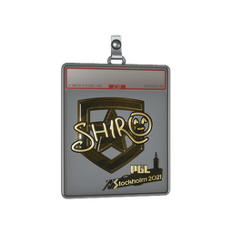 Sticker Slab | sh1ro (Gold) | Stockholm 2021