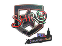 Sticker | sh1ro (Holo) | Stockholm 2021