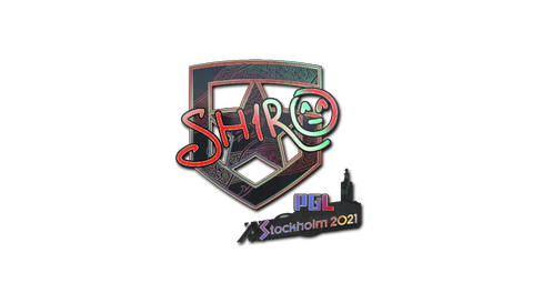 Sticker | sh1ro (Holo) | Stockholm 2021