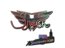 Sticker | sjuush (Holo) | Stockholm 2021