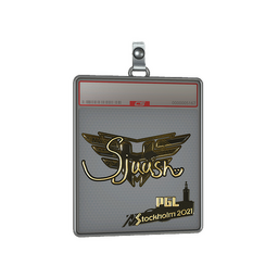 Sticker Slab | sjuush (Gold) | Stockholm 2021
