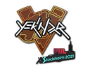 Sticker | YEKINDAR | Stockholm 2021