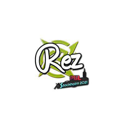 Sticker | REZ | Stockholm 2021