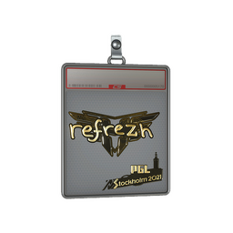Sticker Slab | refrezh (Gold) | Stockholm 2021