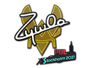 Sticker | ZywOo | Stockholm 2021