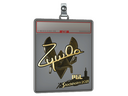 Sticker Slab | ZywOo (Gold) | Stockholm 2021