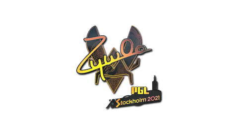 Sticker | ZywOo (Holo) | Stockholm 2021