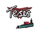 Sticker | TeSeS | Stockholm 2021