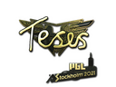 Sticker | TeSeS (Gold) | Stockholm 2021
