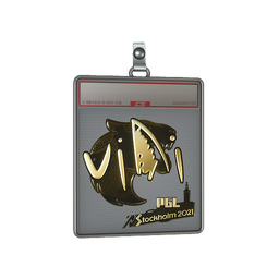 Sticker Slab | VINI (Gold) | Stockholm 2021