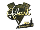 Sticker | Qikert (Gold) | Stockholm 2021