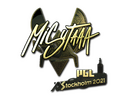 Sticker | misutaaa (Gold) | Stockholm 2021