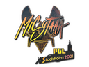 Sticker | misutaaa (Holo) | Stockholm 2021