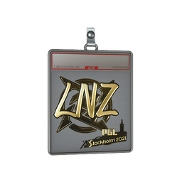 Sticker Slab | LNZ (Gold) | Stockholm 2021