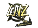 Sticker | LNZ (Gold) | Stockholm 2021