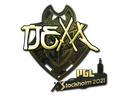 Sticker | nexa (Gold) | Stockholm 2021