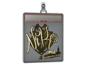 Sticker Slab | NiKo (Gold) | Stockholm 2021