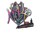 Sticker | NiKo (Holo) | Stockholm 2021