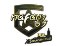 Sticker | nafany (Gold) | Stockholm 2021
