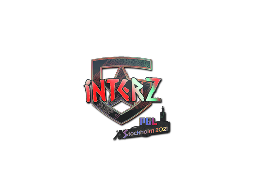 Sticker | interz (Holo) | Stockholm 2021