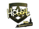 Sticker | HObbit (Gold) | Stockholm 2021