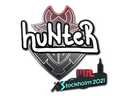 Sticker | huNter- | Stockholm 2021
