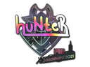 Sticker | huNter- (Holo) | Stockholm 2021