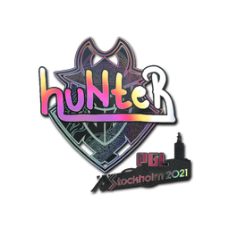 huNter- (голографическая) | Стокгольм-2021