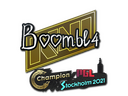 Sticker | Boombl4 | Stockholm 2021
