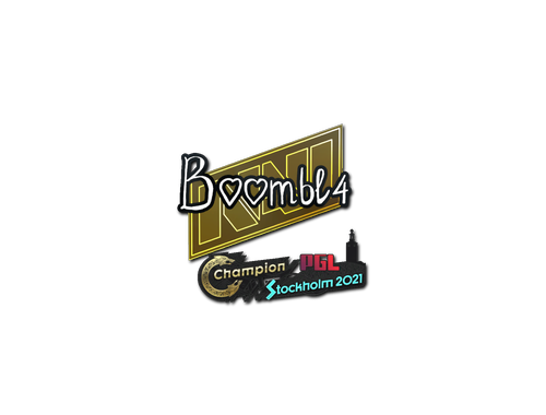 Наліпка | Boombl4 | Стокгольм 2021