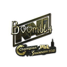 Boombl4 (золотая) | Стокгольм-2021
