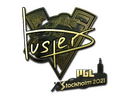 Sticker | buster (Gold) | Stockholm 2021