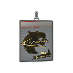 Sticker Slab | KSCERATO (Gold) | Stockholm 2021