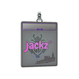 Sticker Slab | JACKZ (Holo) | Stockholm 2021