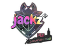 Sticker | JACKZ (Holo) | Stockholm 2021