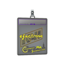 Sticker Slab | electroNic (Holo) | Stockholm 2021