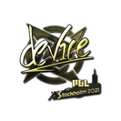 Sticker | device (Gold) | Stockholm 2021