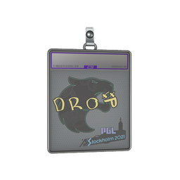 Sticker Slab | drop (Holo) | Stockholm 2021