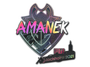 Sticker | AMANEK (Holo) | Stockholm 2021