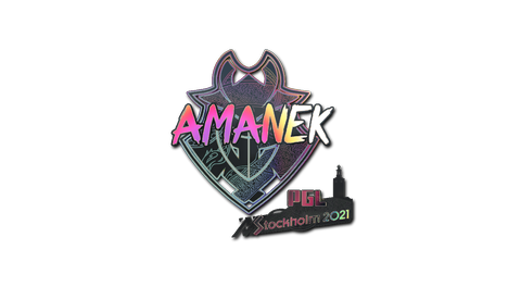 Sticker | AMANEK (Holo) | Stockholm 2021