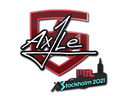 Sticker | Ax1Le | Stockholm 2021