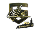 Sticker | Ax1Le (Gold) | Stockholm 2021