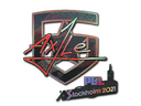 Sticker | Ax1Le (Holo) | Stockholm 2021