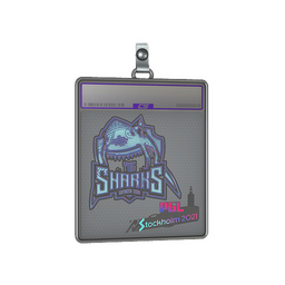 Sticker Slab | Sharks Esports (Holo) | Stockholm 2021