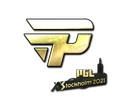 Sticker | paiN Gaming (Gold) | Stockholm 2021