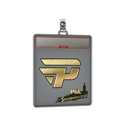 Sticker Slab | paiN Gaming (Gold) | Stockholm 2021