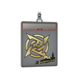 Sticker Slab | Ninjas in Pyjamas (Gold) | Stockholm 2021