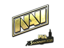 Sticker | Natus Vincere (Gold) | Stockholm 2021